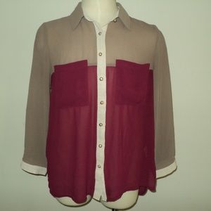 Fashion Doremi Long Sleeves Shirt Size S